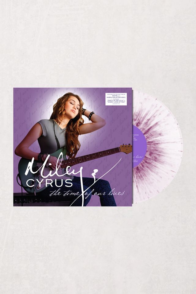 Miley Cyrus - The Time of Our Lives Limited LP | Urban Outfitters (US and RoW)
