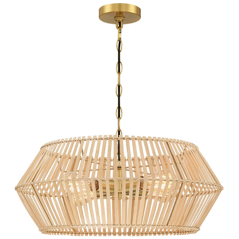 Francesville 4 - Light Dimmable Geometric Chandelier | Wayfair North America