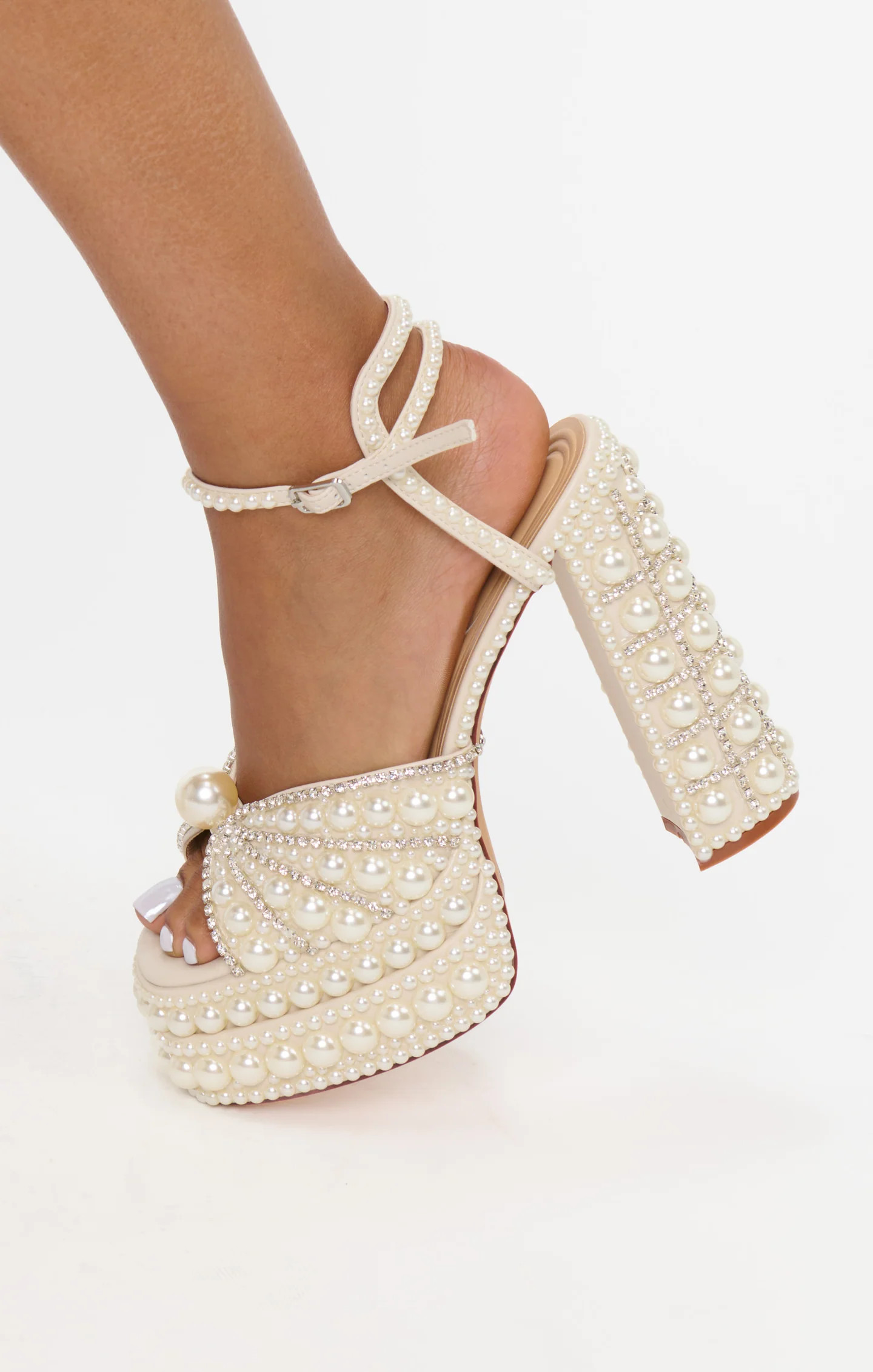 Azalea Wang Astrella Heel ~ White | Show Me Your Mumu