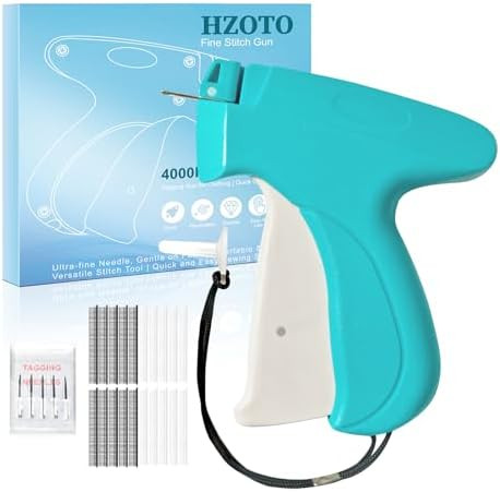 Mini Stitch Gun for Clothes, Tagging Gun & Easy Stitch Hemming Gun for Clothing, Quick Cloth Fixe... | Amazon (US)