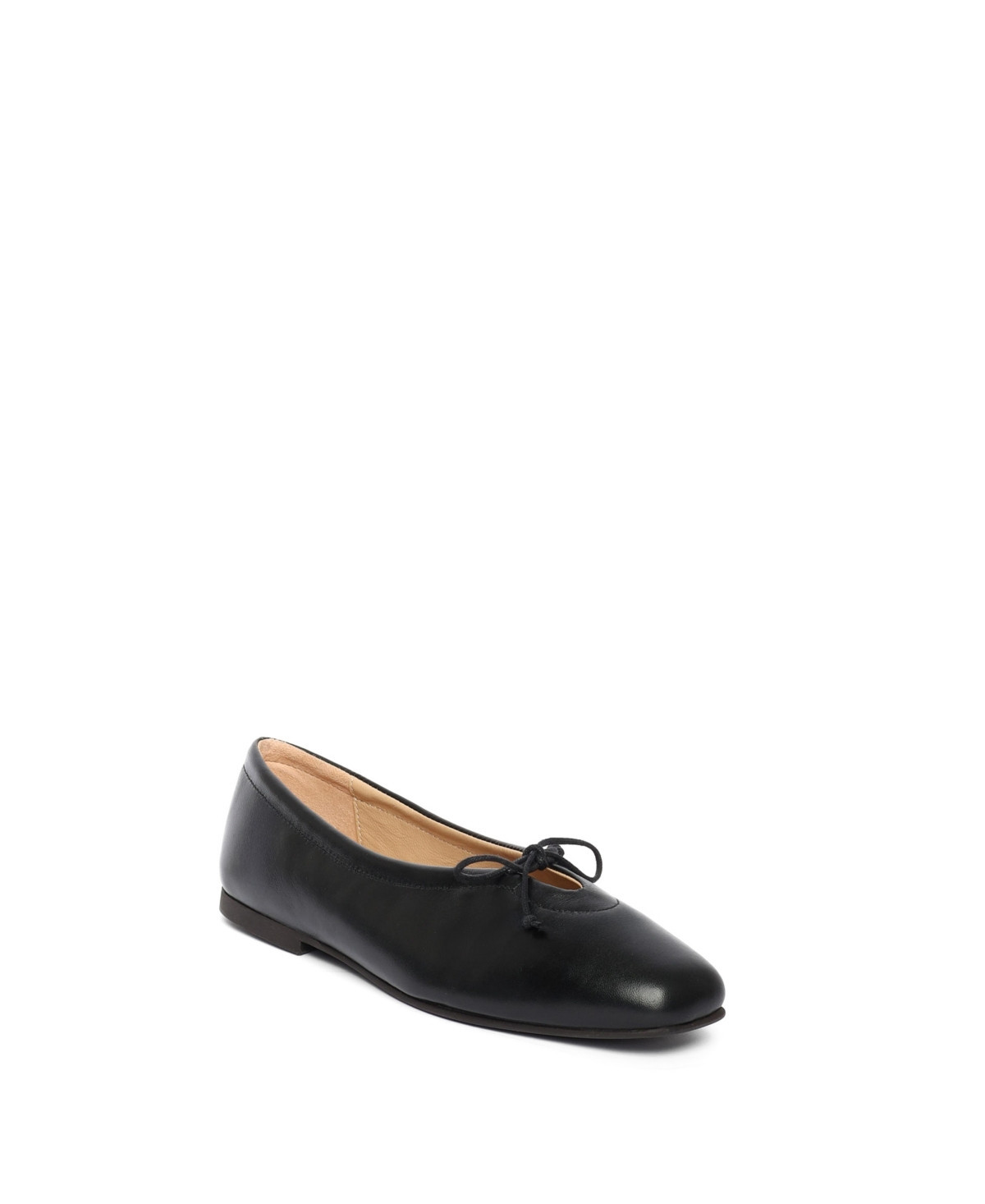 Maguire Shoes Prato Leather Ballet Flat - Black | Macy's