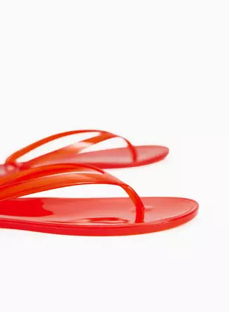 Buy Black Jelly Flip Flops 6 | Sandals | Tu | Tu Clothing