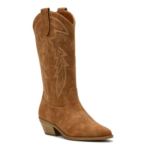 No Boundaries Women's Tall Western Boot | Walmart (US)