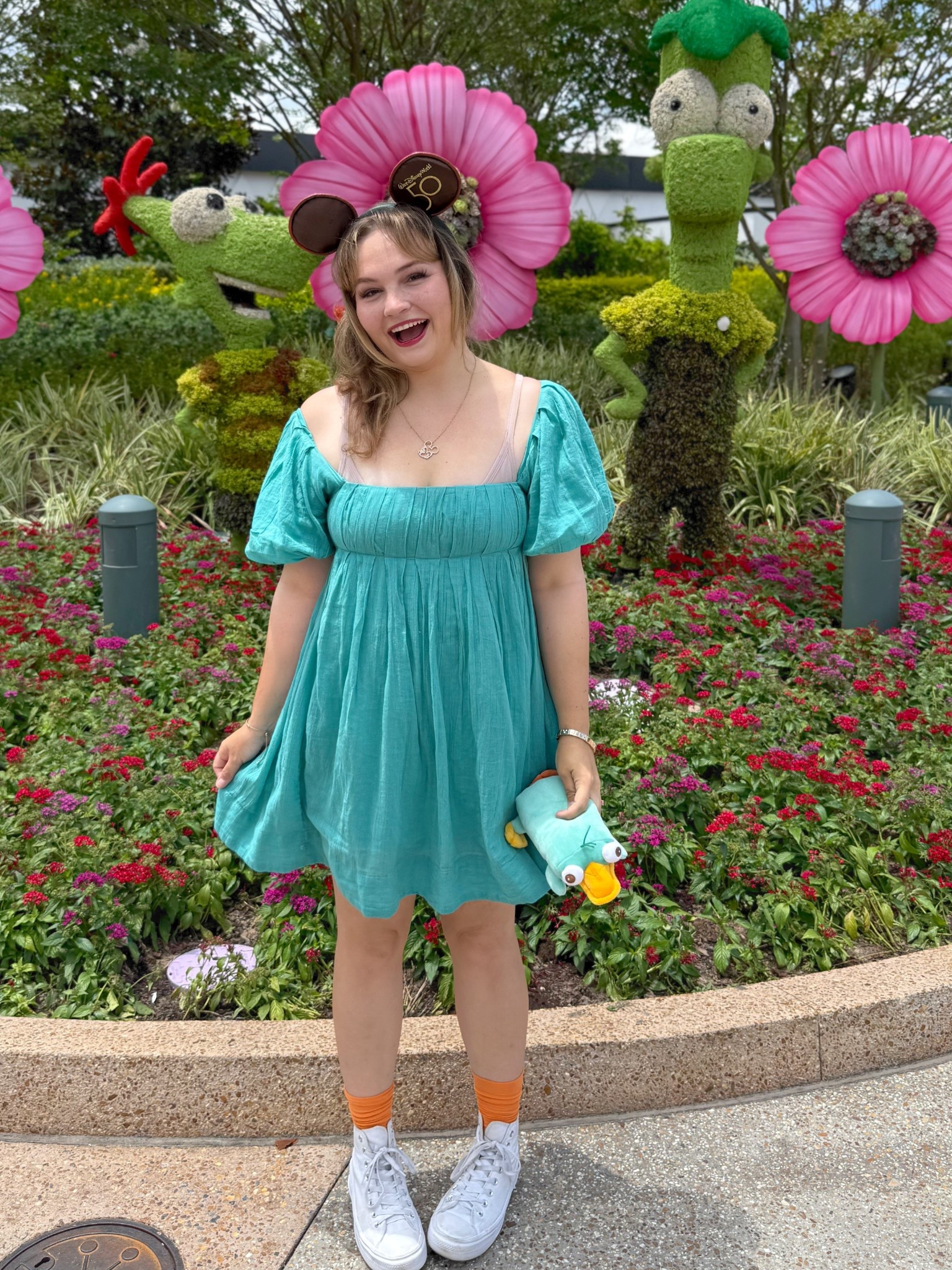 Phineas and Ferb Perry outfit with a cute dress for Disney world! 

#LTKStyleTip #LTKSeasonal #LTKTravel