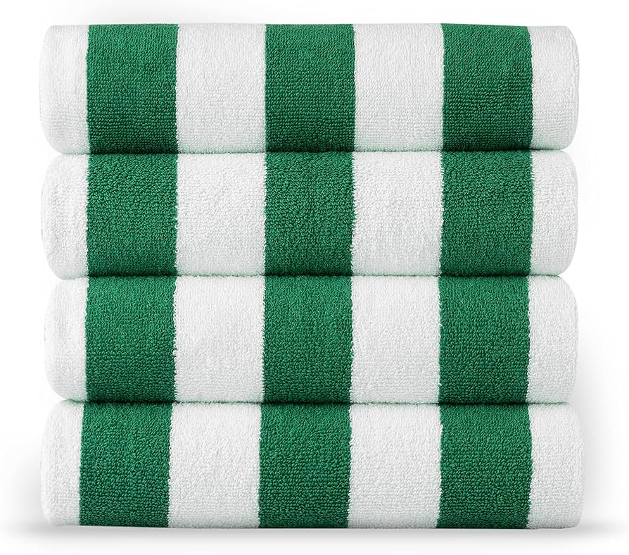 100% Cotton Beach Towel with Beach Bag, 4 Pack Beach Towels for Adults, 36"x72", Pool Towel, Over... | Amazon (US)