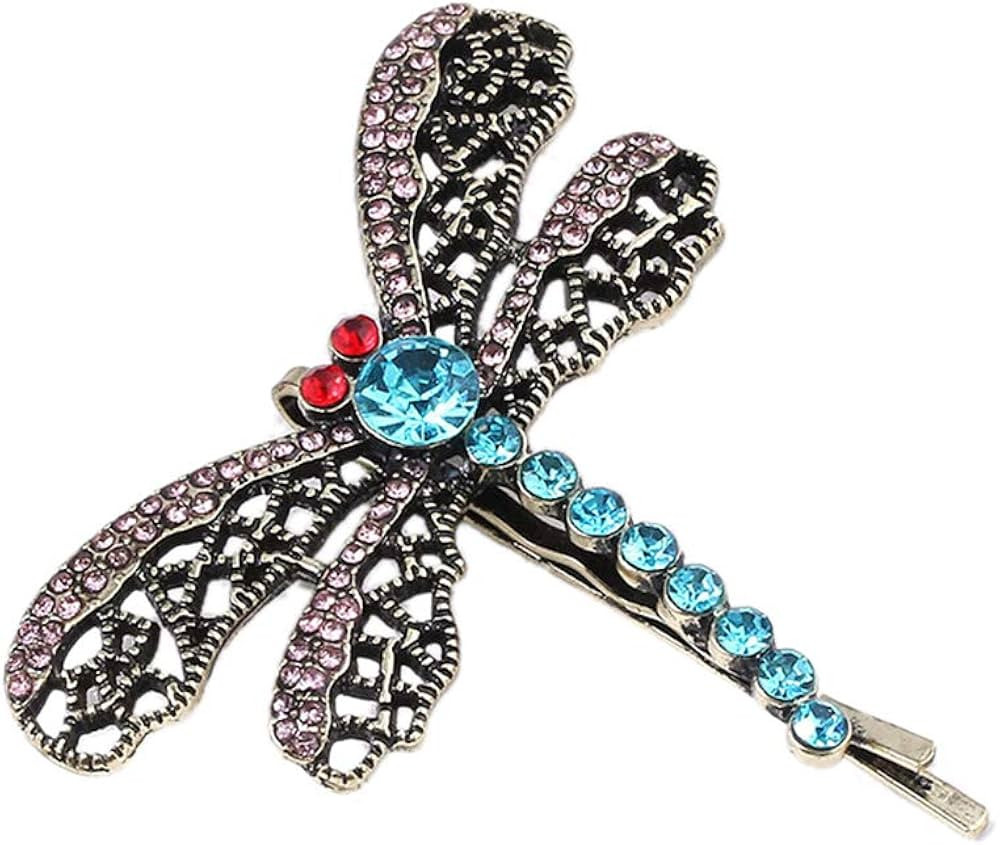 Hair Clip Dragonfly Hair Pin Cosplay Halloween Accessories one size | Amazon (US)