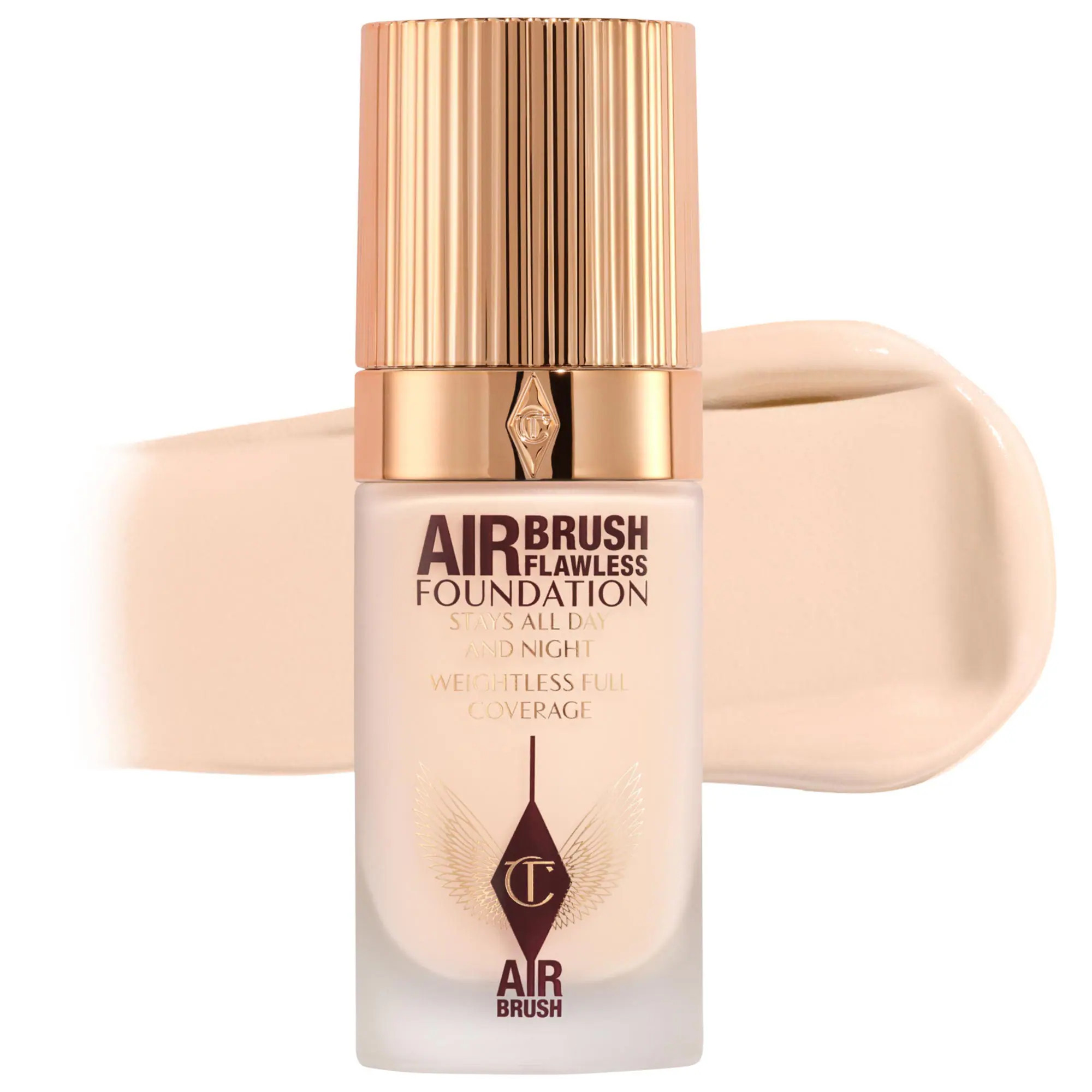 Charlotte Tilbury Airbrush Flawless Blurring & Matte Full Coverage Foundation 2 Cool 1 oz/30 mL | Sephora (US)