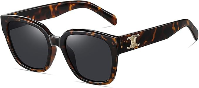 Women's Polarized Sunglasses Fashion Full Frame TR90 Material UV400 Suitable Sun Protection, Outf... | Amazon (US)