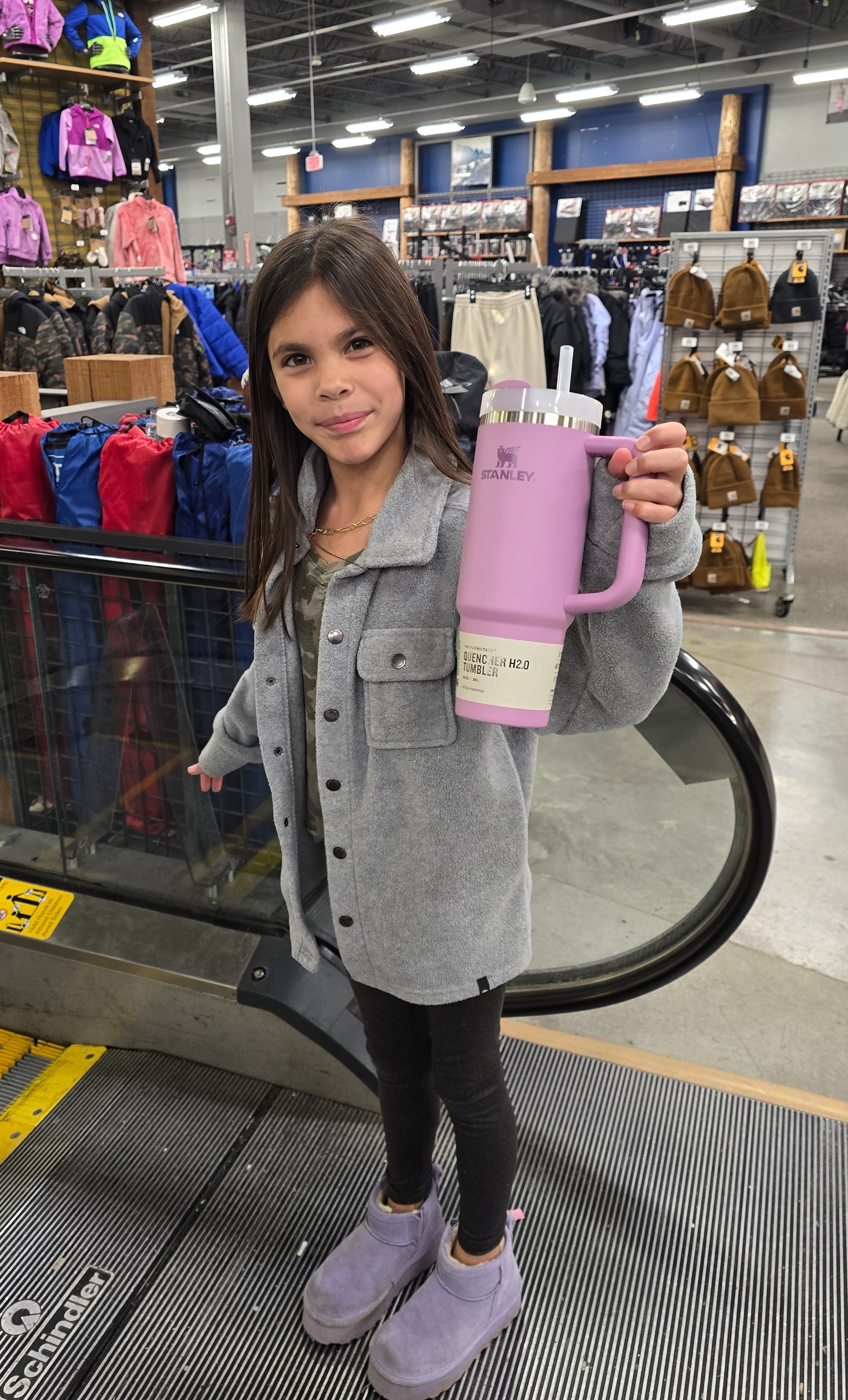 Finally got her stanley.  Shacket is actually Barretts jacket that she stole, got it from costco

#LTKStyleTip #LTKGiftGuide #LTKFindsUnder100