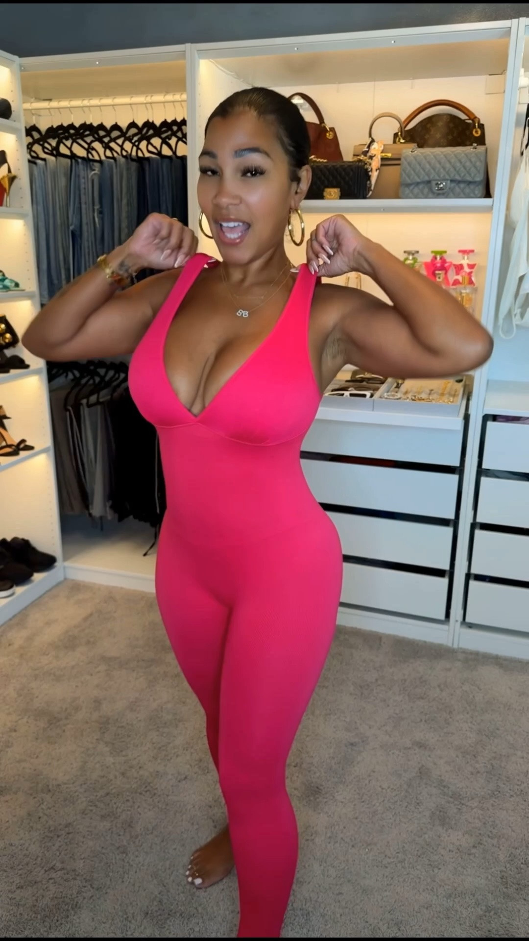 A jumpsuit shapes & snatches you #shoptutuslookhere