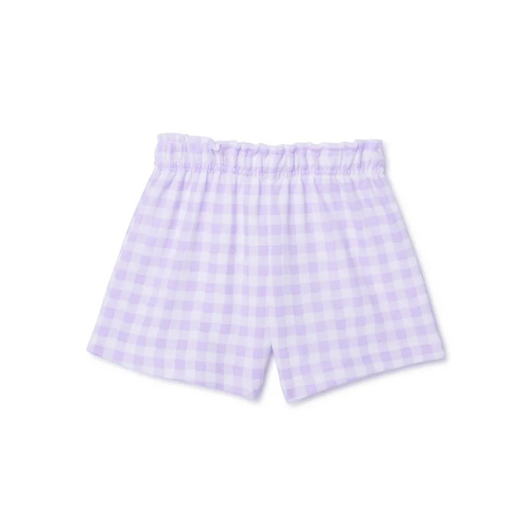 Garanimals Toddler Girl French Terry Print Short, Sizes 18M-5T | Walmart (US)