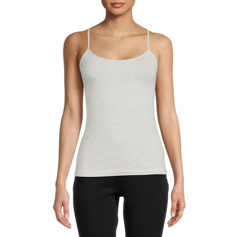 Time and Tru Women's Adjustable Strap Cami | Walmart (US)