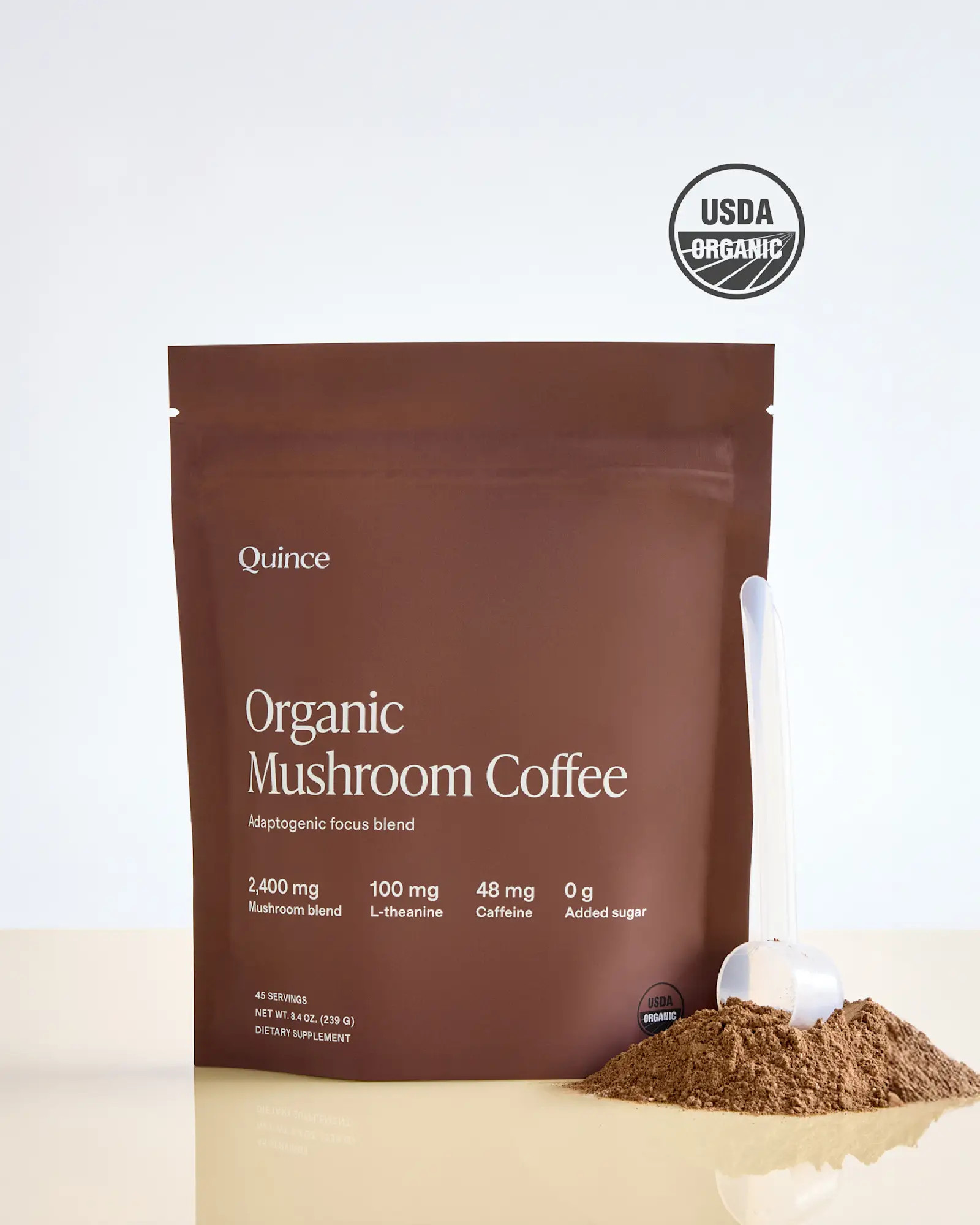 Certified Organic Mushroom Coffee Focus Blend | Quince