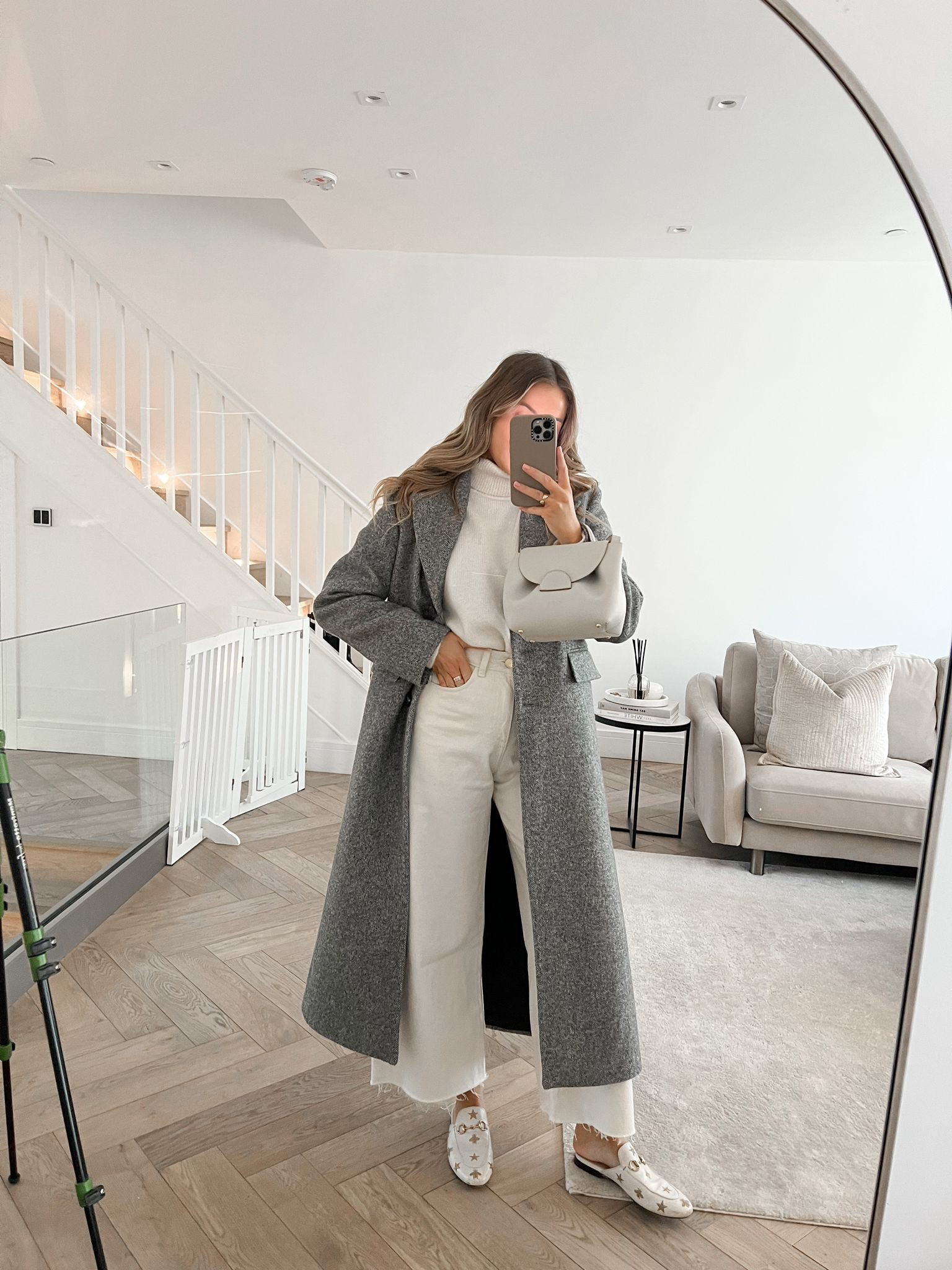 Herringbone oversize coat - Women curated on LTK