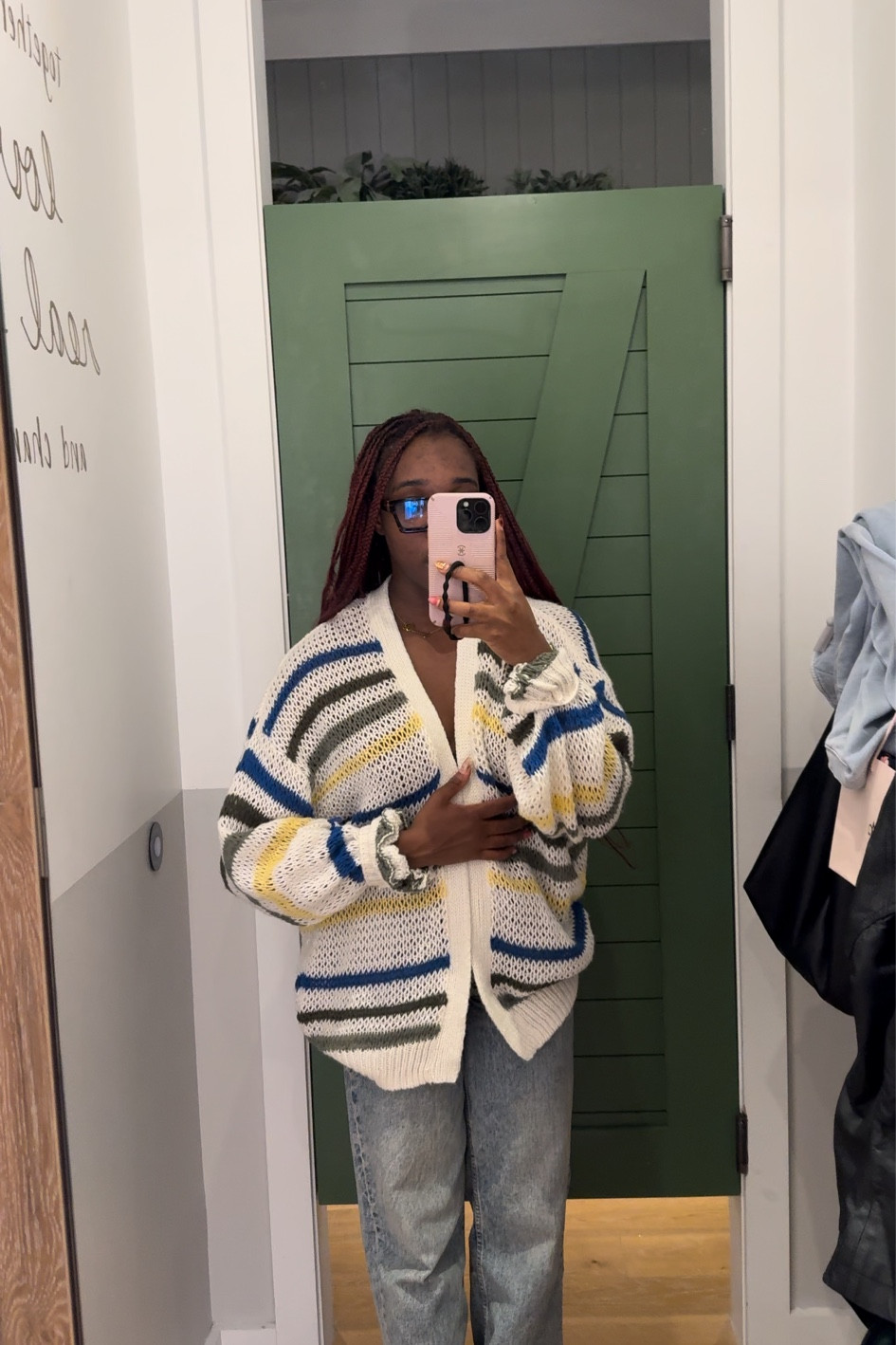 Slouchy cardigan with no buttons size medium 