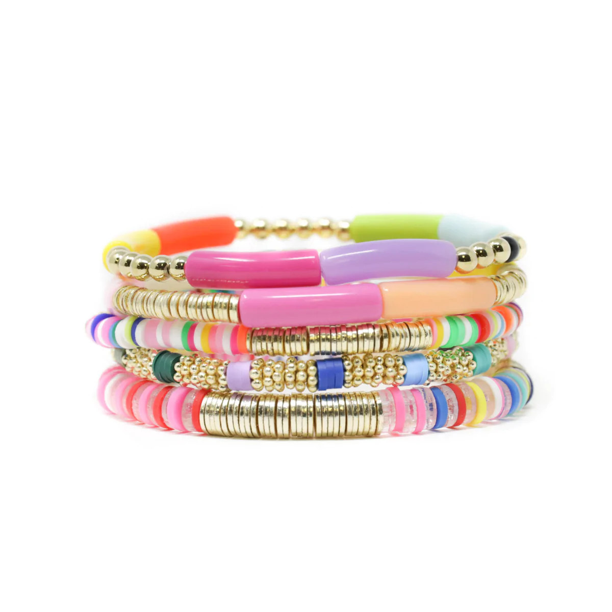 Rainbow Stack | Allie + Bess