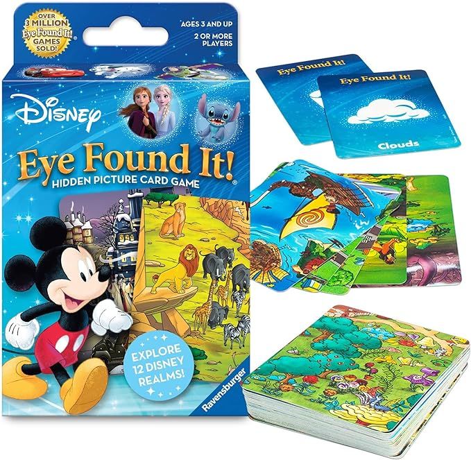 Amazon.com: Ravensburger World of Disney Eye Found It Card Game for Boys & Girls Ages 3 and Up - ... | Amazon (US)