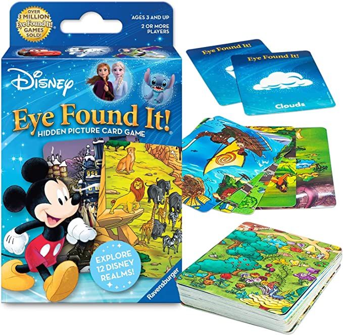 Ravensburger World of Disney Eye Found It Card Game for Boys & Girls Ages 3 and Up - A Fun Family... | Amazon (US)