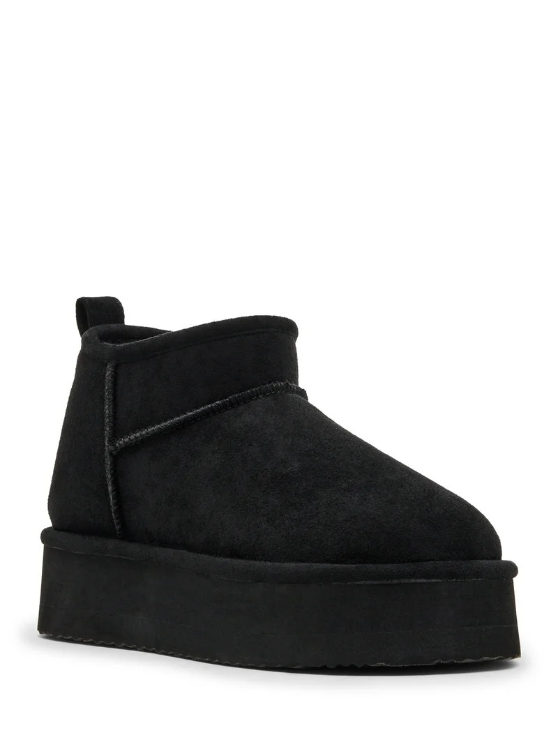 Madden Girl Women's Brave Platform Cozy Bootie - Walmart.com | Walmart (US)