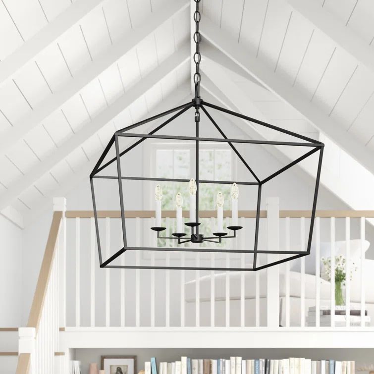 Tari 5 - Light Lantern Geometric Chandelier | Wayfair North America