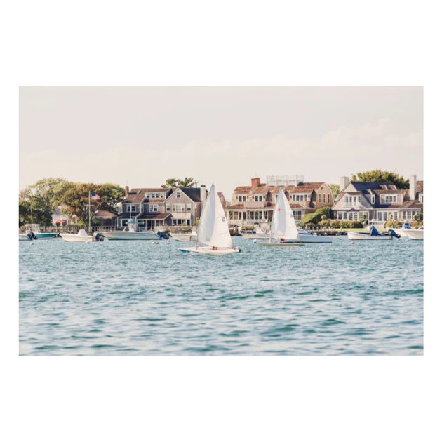 Sailing on the Harbor Print | Cailini Coastal