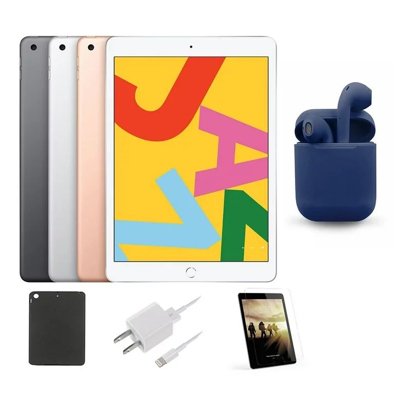 Restored | Apple iPad 10.2-inch Retina | 32GB | Wi-Fi Only | Latest OS | Bundle: Case, Pre-Instal... | Walmart (US)