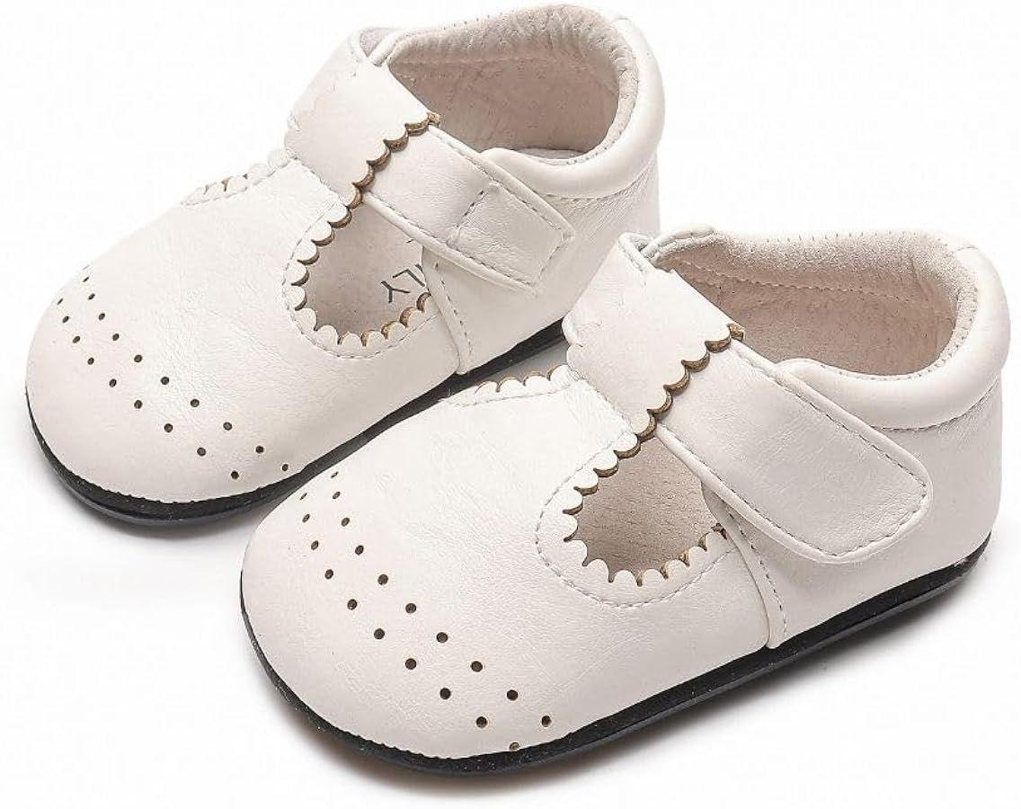 Jack & Lily: Infant, Baby & Toddler Shoes for Girls - Soft Soles, First Walkers & Baby Dress Shoe... | Amazon (US)