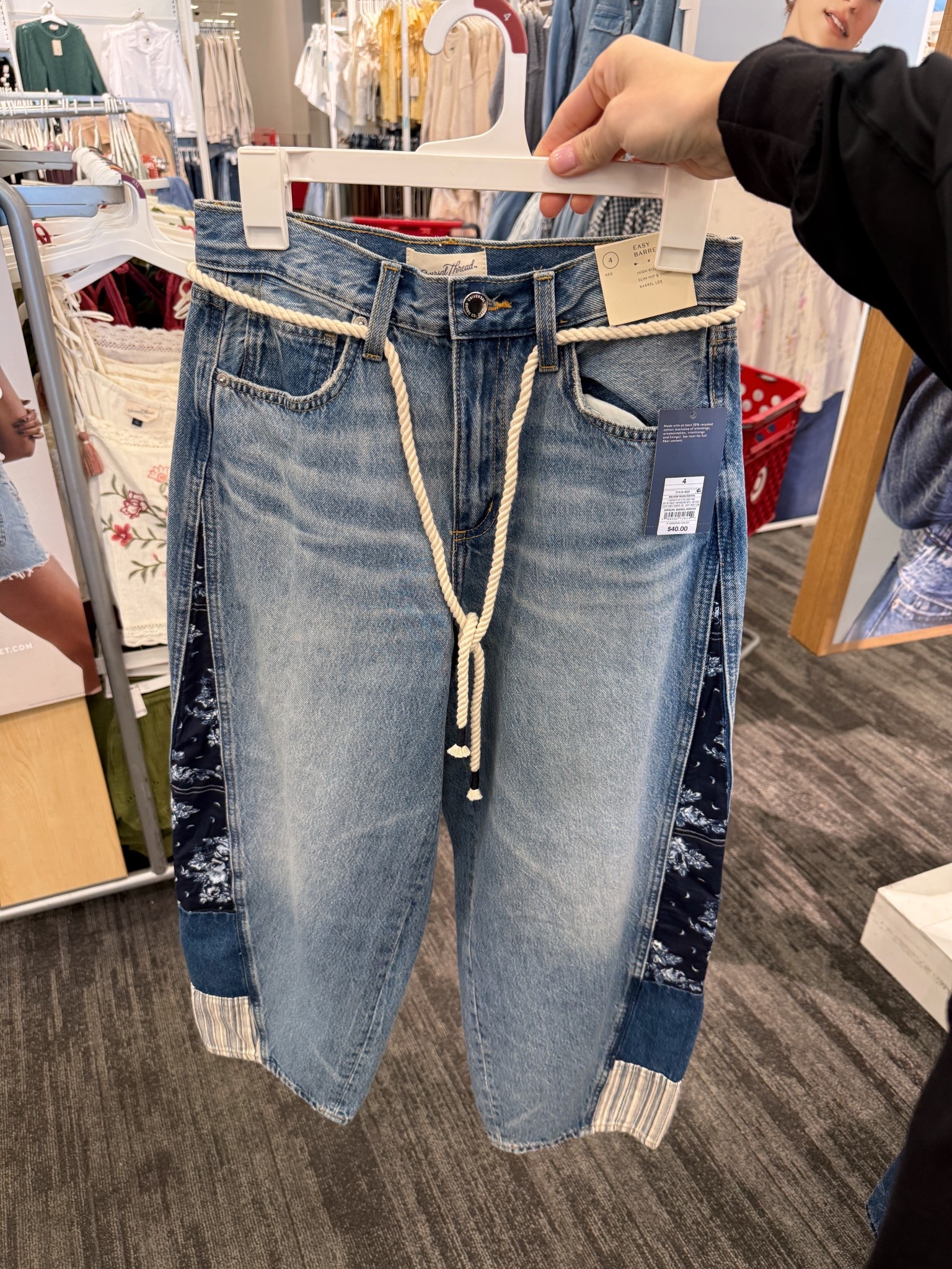 Patchwork denim 

#LTKSeasonal #LTKgrwm