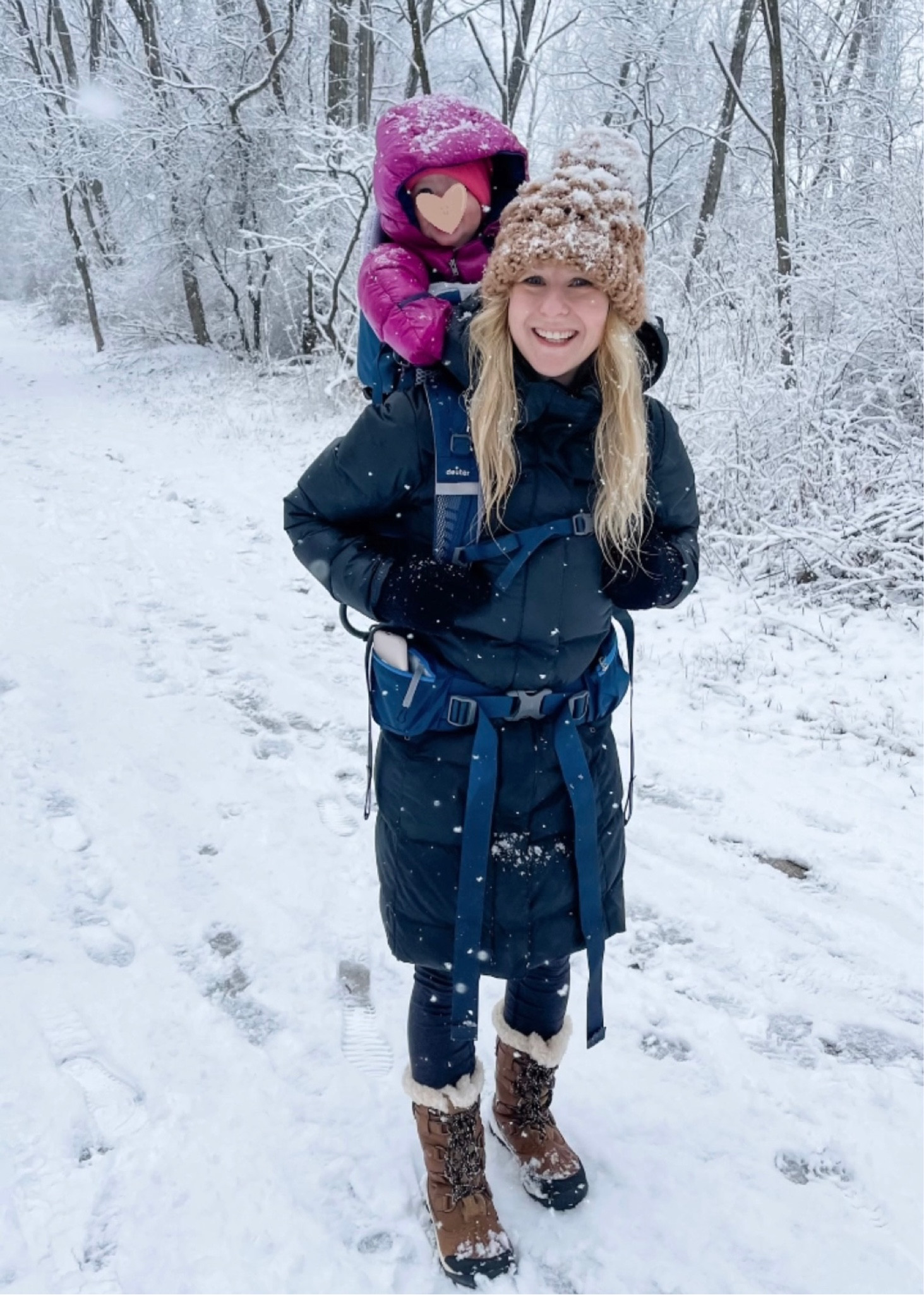 Bundled up in our winter gear to enjoy this snowy day! 

#parka #infantbunting #wintercoats #snowgear #hikingbackpack #hiking

#LTKfamily #LTKbaby #LTKSeasonal