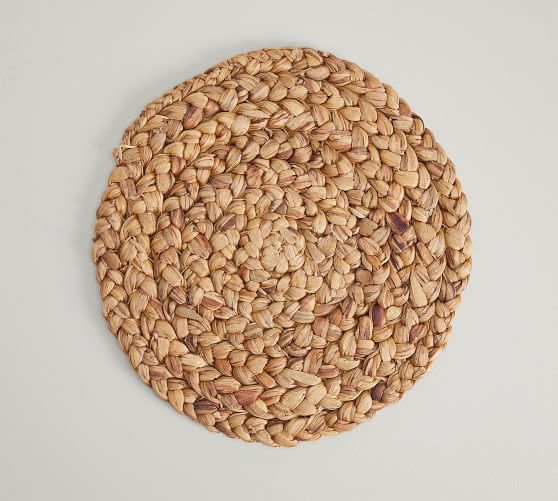 Round Water Hyacinth Placemat | Pottery Barn (US)