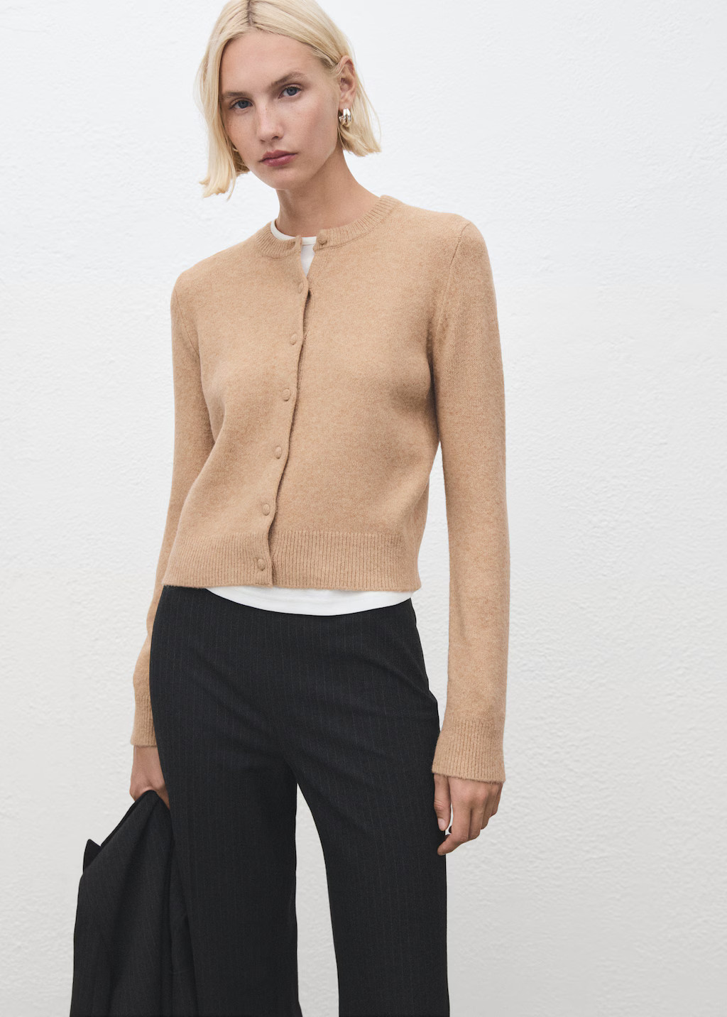 Knitted button cardigan - Women | MANGO USA | Mango (US/MX/AU)