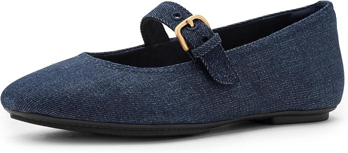 FitFlop Delicato Denim Mary Janes | Amazon (US)