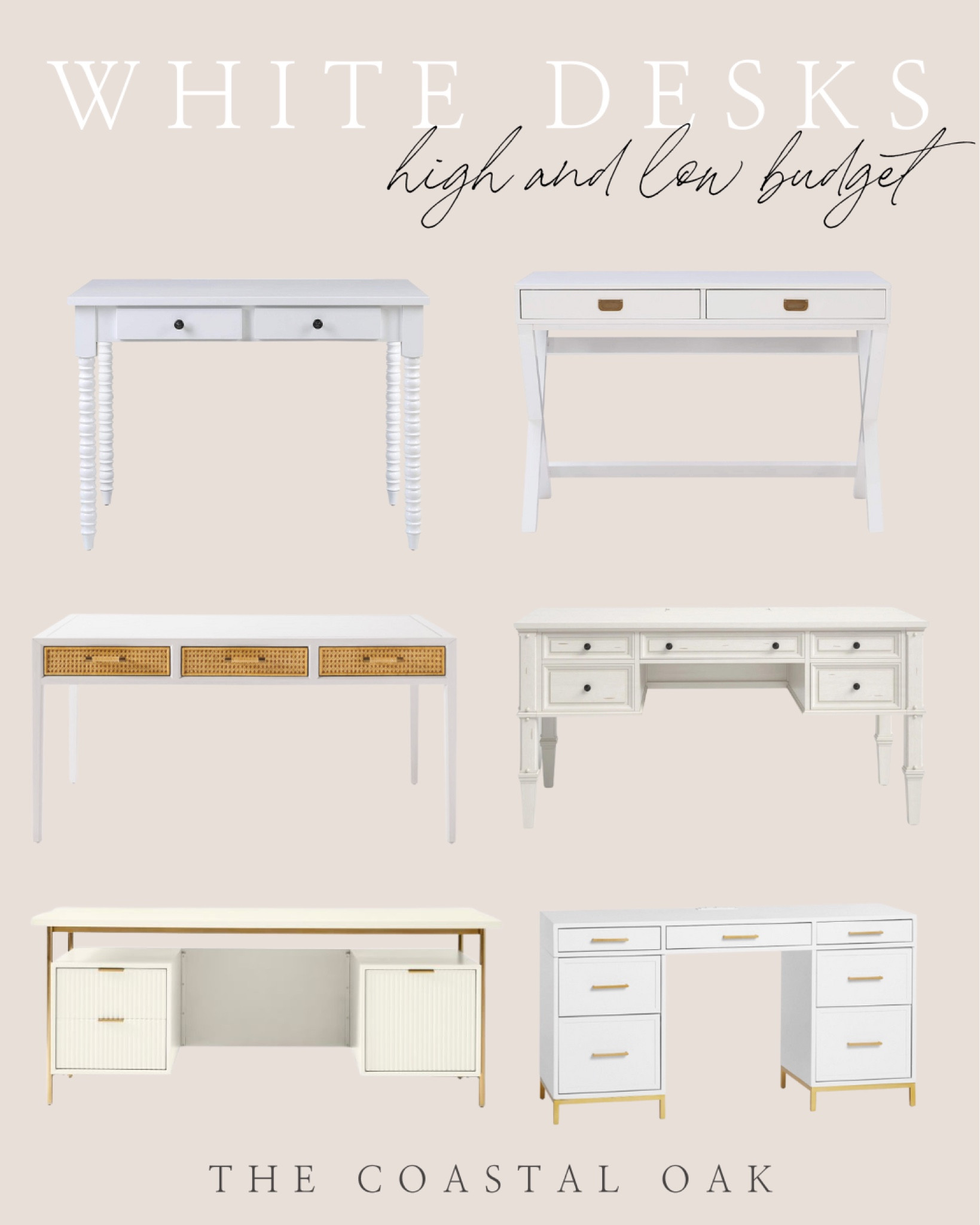 White writing desks for every budget from Amazon, pottery barn, and Wayfair

#LTKstyletip #LTKhome #LTKsalealert