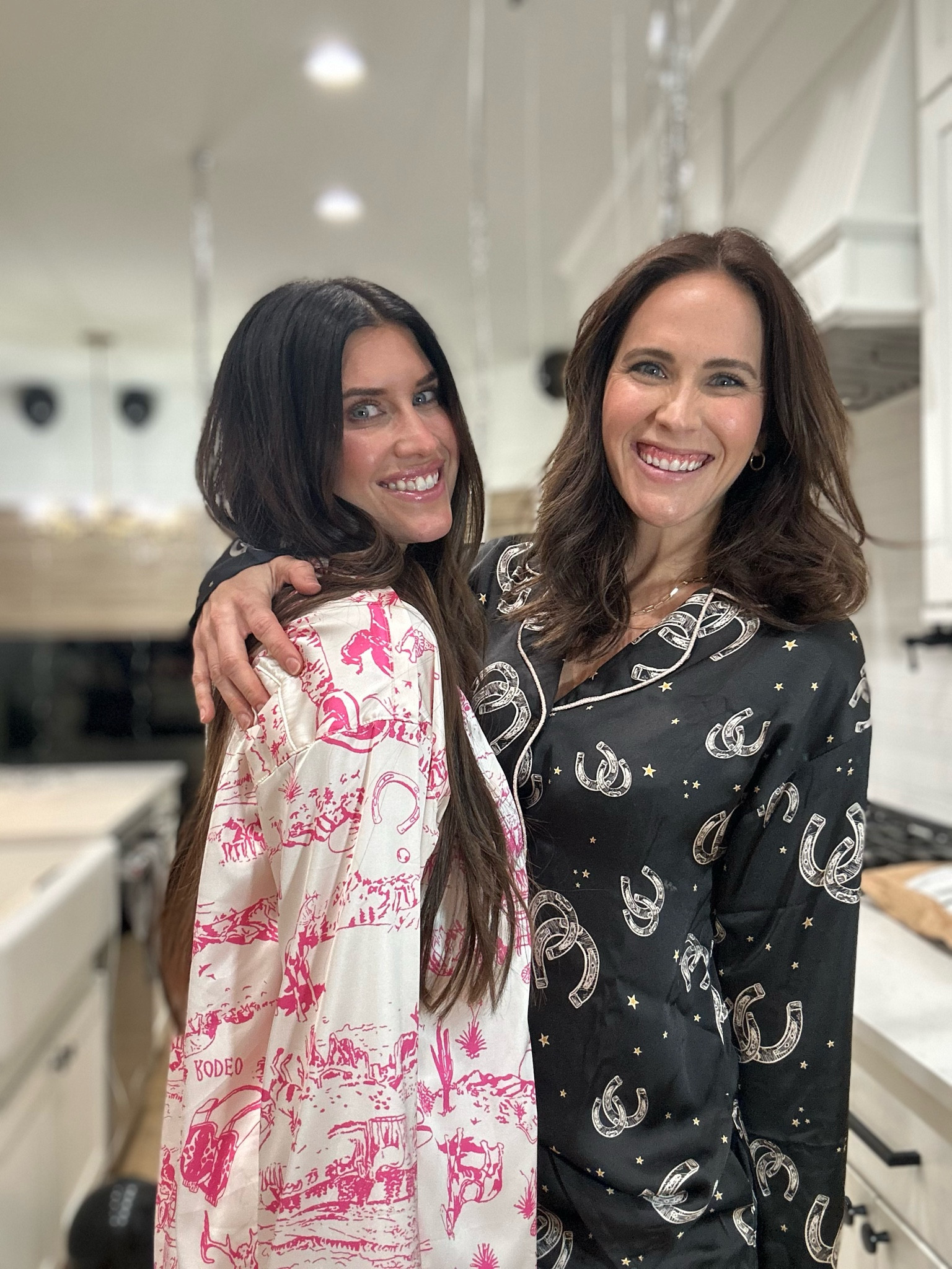 Pajama Party 
We hosted a Favorites party and the theme was Pj’s & Prosecco 

Satin Pajama Sets 
5’7” wearing a size small 
These are long (finally a pair for arm length and leg length) 

Added western silk Jammie’s and other cute options! 

#LTKStyleTip #LTKFindsUnder50 #LTKFindsUnder100