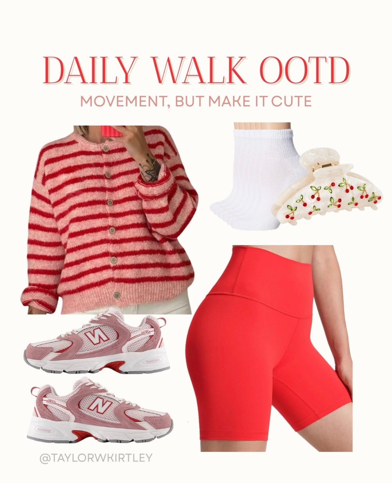 My favorite trendy layered walking outfit lately.  Cute enough for errands, comfortable enough for getting all your steps in and layered so you can wear it during the winter to spring transition:
• oversized cardigan (the ultimate cozy layer)
• high rise biker shorts for a flattering, sculpted fit
• ankle socks + cute walking sneakers for all day comfort

This look is perfect for hot girl walks, coffee runs, travel days, casual weekends, and everyday athleisure when you want to feel put together without overthinking it. The oversized layer balances the fitted biker shorts for that relaxed, elevated sporty vibe that’s everywhere right now.

Comfortable, flattering, and easy to recreate. The ideal walking outfit for women in their 30s.

#WalkingOutfit #AthleisureStyle #BikerShortsOutfit #WomenInTheir30s #OversizedCardigan #CasualChic #EverydayAthleisure #HotGirlWalk #ComfyStyle #SportyStyle #EffortlessOutfit #WellnessLifestyle #StepGoals 

 #LTKgrwm #LTKootd #LTKfitnessgoals

#LTKdayinmylife #LTKActive #LTKfitnessgoals