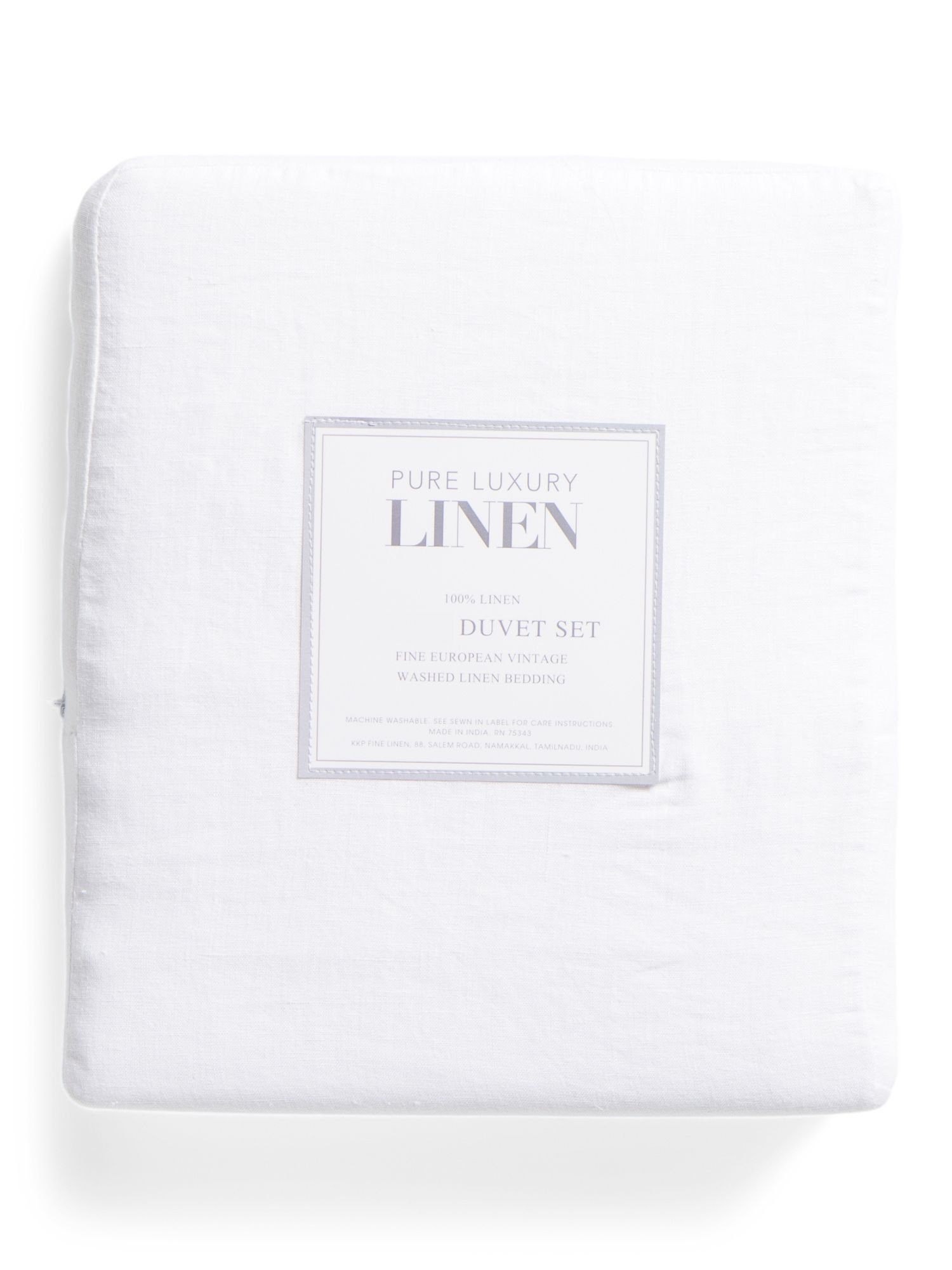 Made In India Linen Duvet Set | Bed & Bath | Marshalls | Marshalls