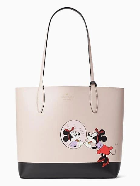 disney x kate spade new york minnie mouse large reversible tote | Kate Spade Outlet