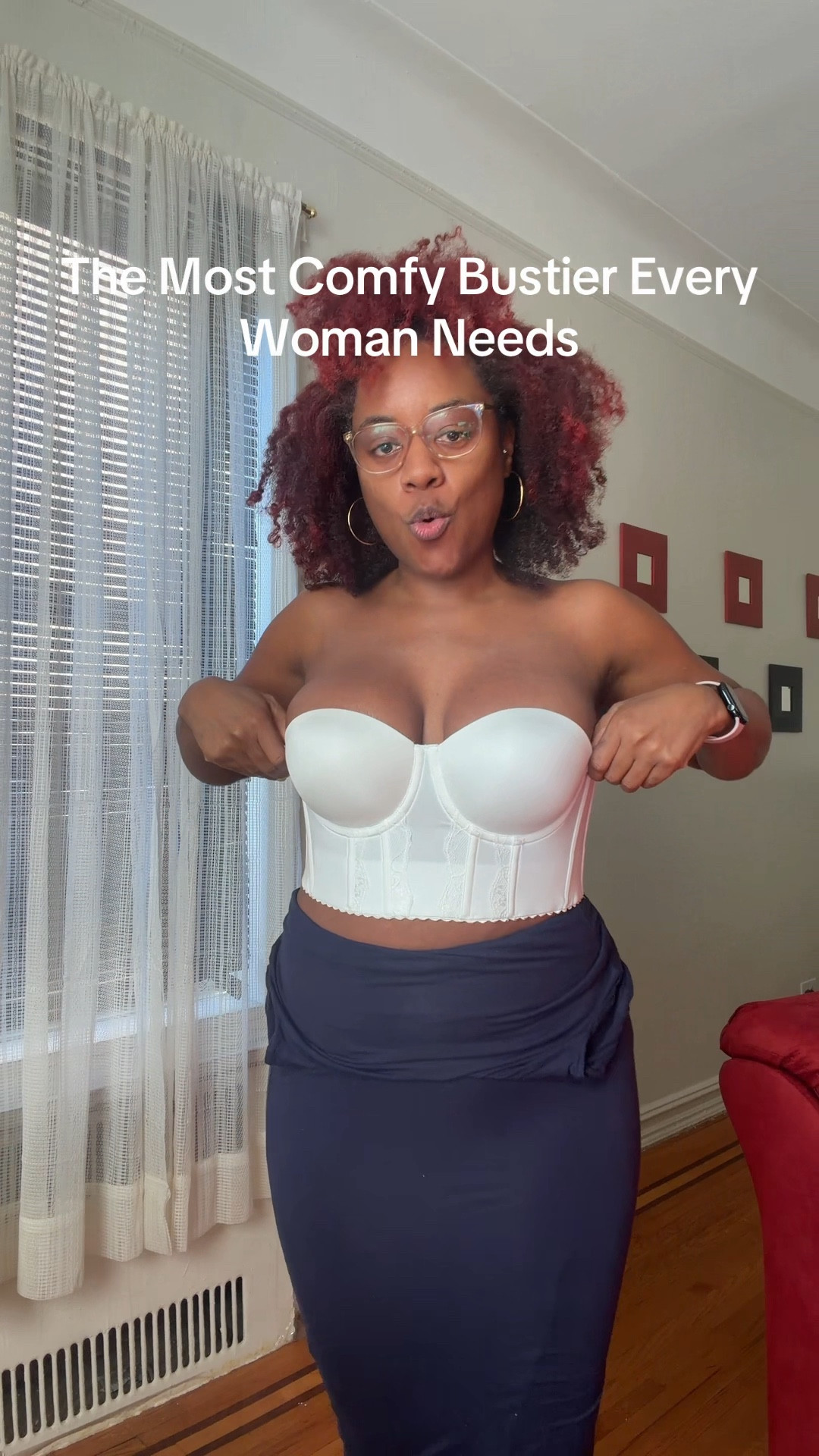 This bustier bra from Parfait is amazing! I swore these off for so long because I could never find one I liked. But this is so comfortable and fits seamless under clothes. I’m wearing a 36C. 

#LTKOver40 #LTKWedding #LTKValentine