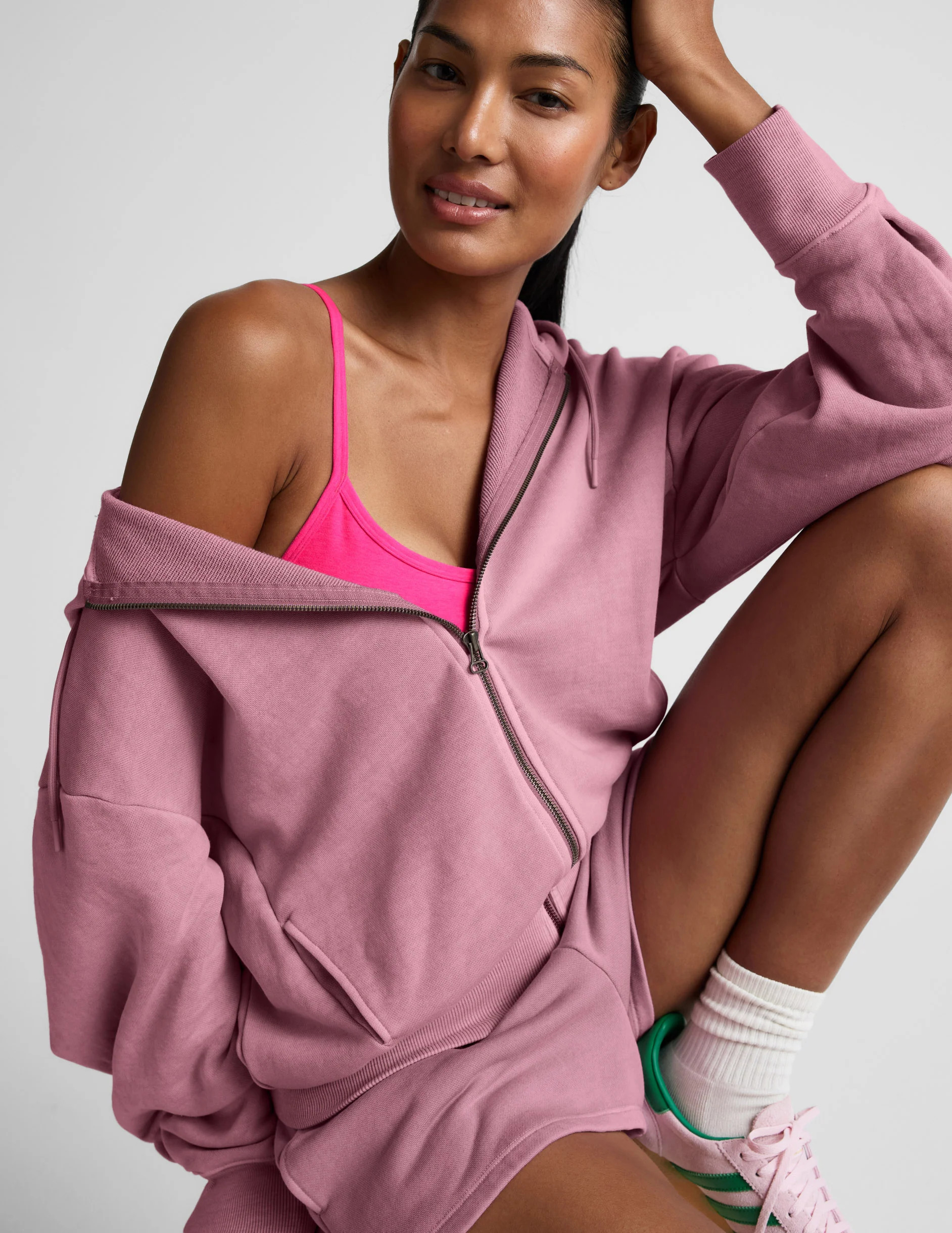 Fade Out Full Zip Hoodie | Beyond Yoga | Beyond Yoga
