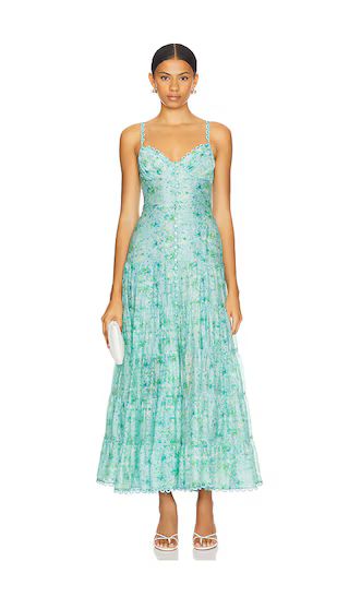 Tazia Dress in Blue Floral Dress | Blue Summer Dress | Summer Fashion 2024 | Revolve Clothing (Global)