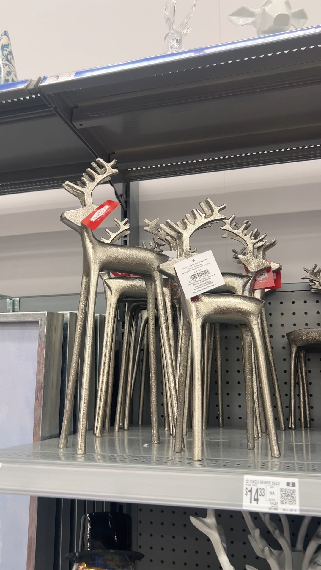 Deck your halls in pure silver magic! Spotted this precious little reindeer ornament and instantly knew you'll love this for your holiday crew!
tabletop decor, christmas centepiece, entryway styling, mantel inspo, shelf refresh, holiday season, winter vibes, sparkle and shine

#LTKHome #LTKSeasonal #LTKFindsUnder50