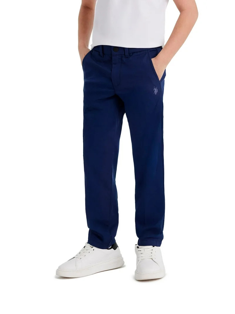 U.S. Polo Assn. Boys Play-Formance Pant with Stretch, Sizes 4-18 | Walmart (US)
