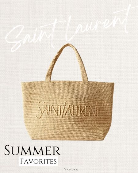 Favorite designer tote for summer. 
I would grab this one fast, a lot of straw/raffia designer totes sell out fast before summer. Love the look of this tote.

Saint Laurent tote
Summer tote
Summer totes
Designer tote
Designer totes
Beach bag
Beach tote
Saint Laurent totes
Beach
Summer
Resort
Bag
Bags
Tote
Totes
Vacation 
Vacay
Beach essentials 
Poolside
Saint Laurent 
YSL



#LTKstyletip #LTKitbag #LTKswim