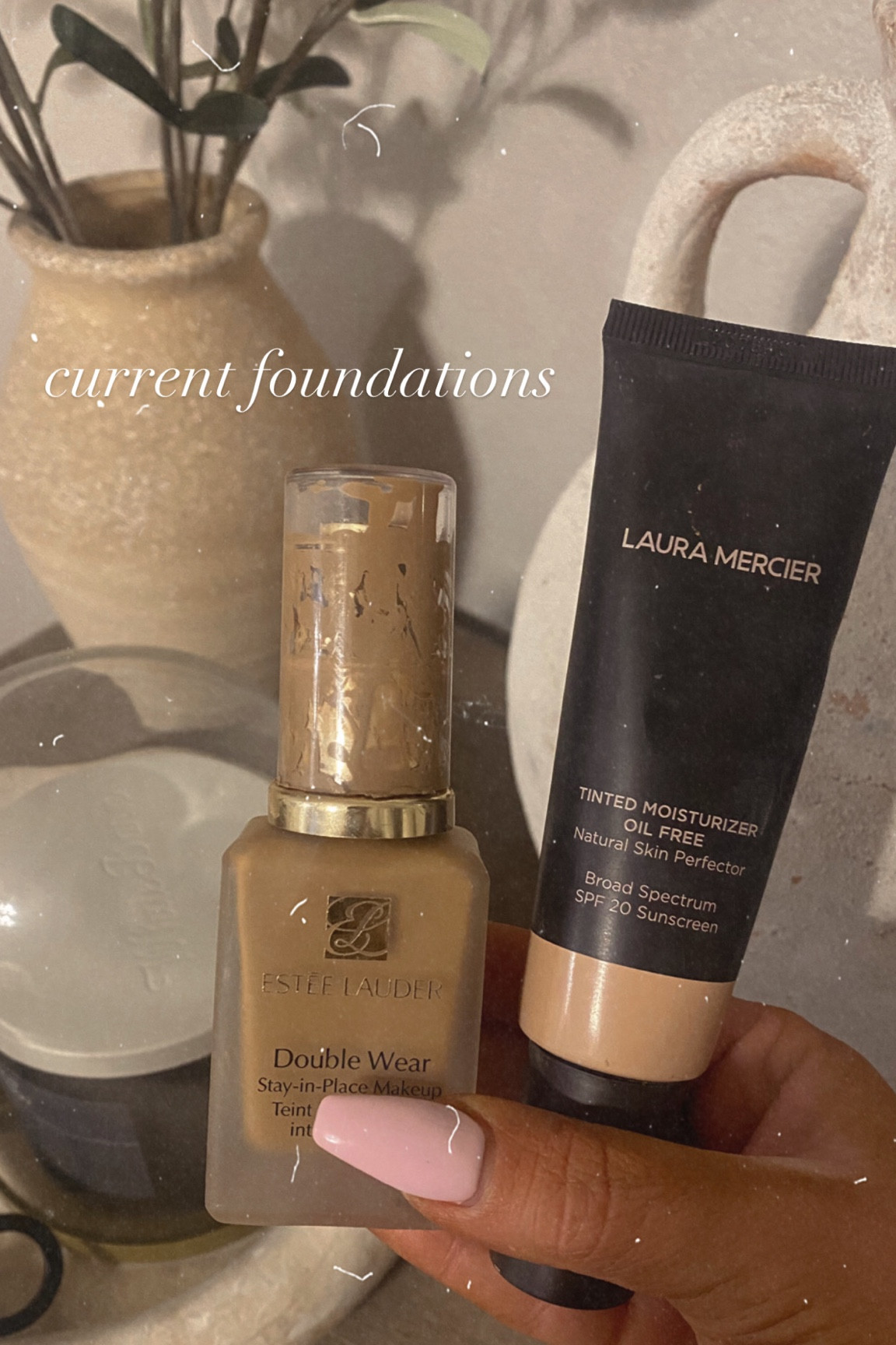 My current foundations that I mix together!

Estée Lauder, Laura Mercier, Sephora, beauty, makeup, daily face

#LTKbeauty #LTKunder50