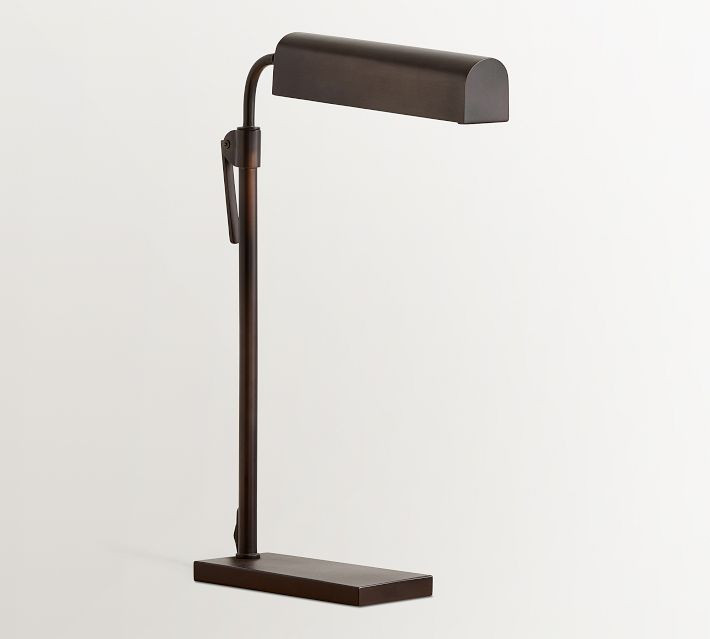 Sherman Task Lamp, Vintage Brass | Pottery Barn (US)