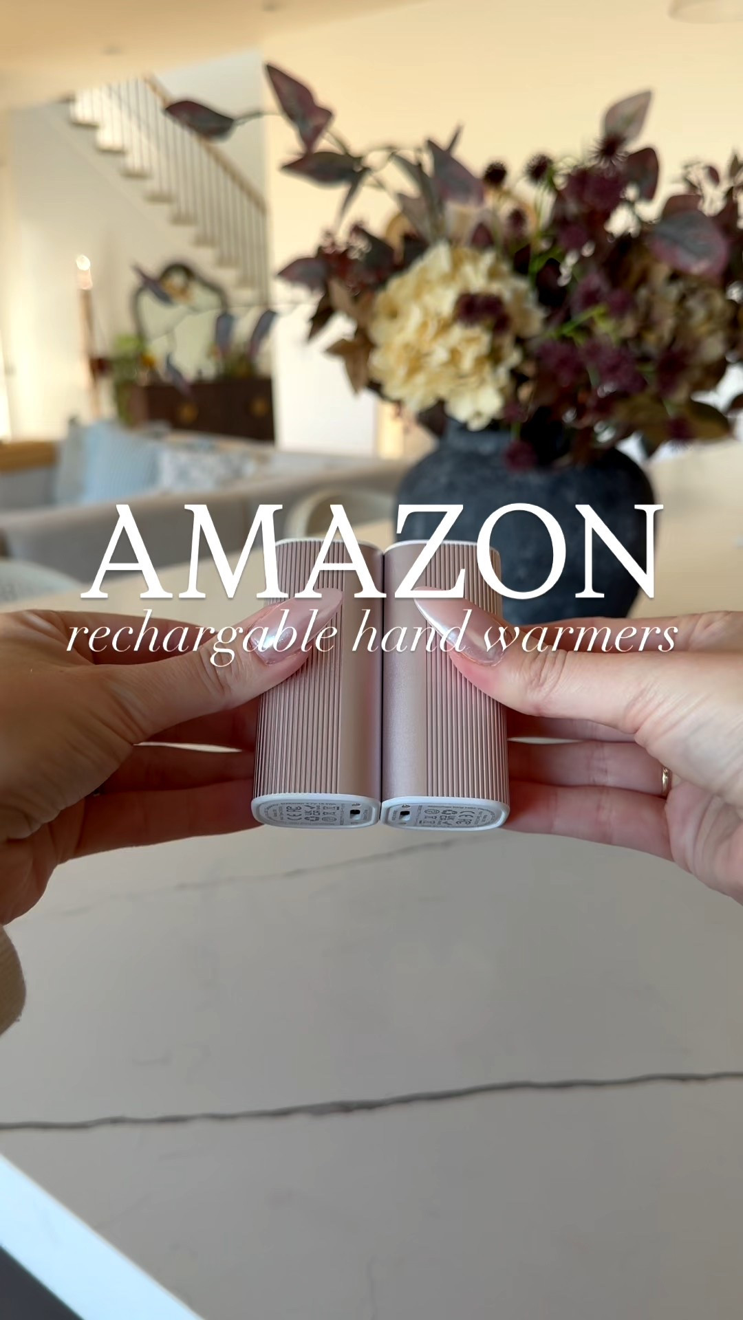 These rechargeable hand warmers are absolutely a winter must have ❤️‍🔥 & they’re magnetic so they always stay together! (Would be the perfect stocking stuffer!)🧦🎄

#asmr #thesistershoppers #amazonmusthaves #stockingstuffer #amazonfavorites

#LTKTravel #LTKHome #LTKGiftGuide