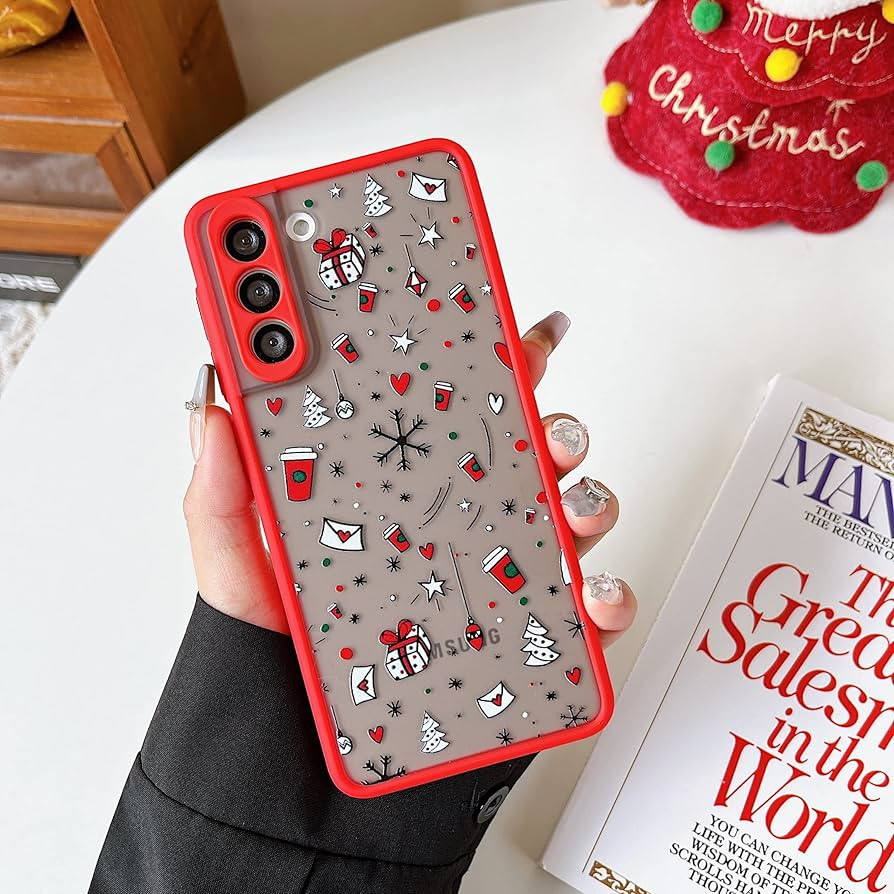 ZTOFERA Christmas Case for Sumsung Galaxy S21 5G,Cute Merry Christmas Pattern Phone Case Gifts Tr... | Amazon (US)