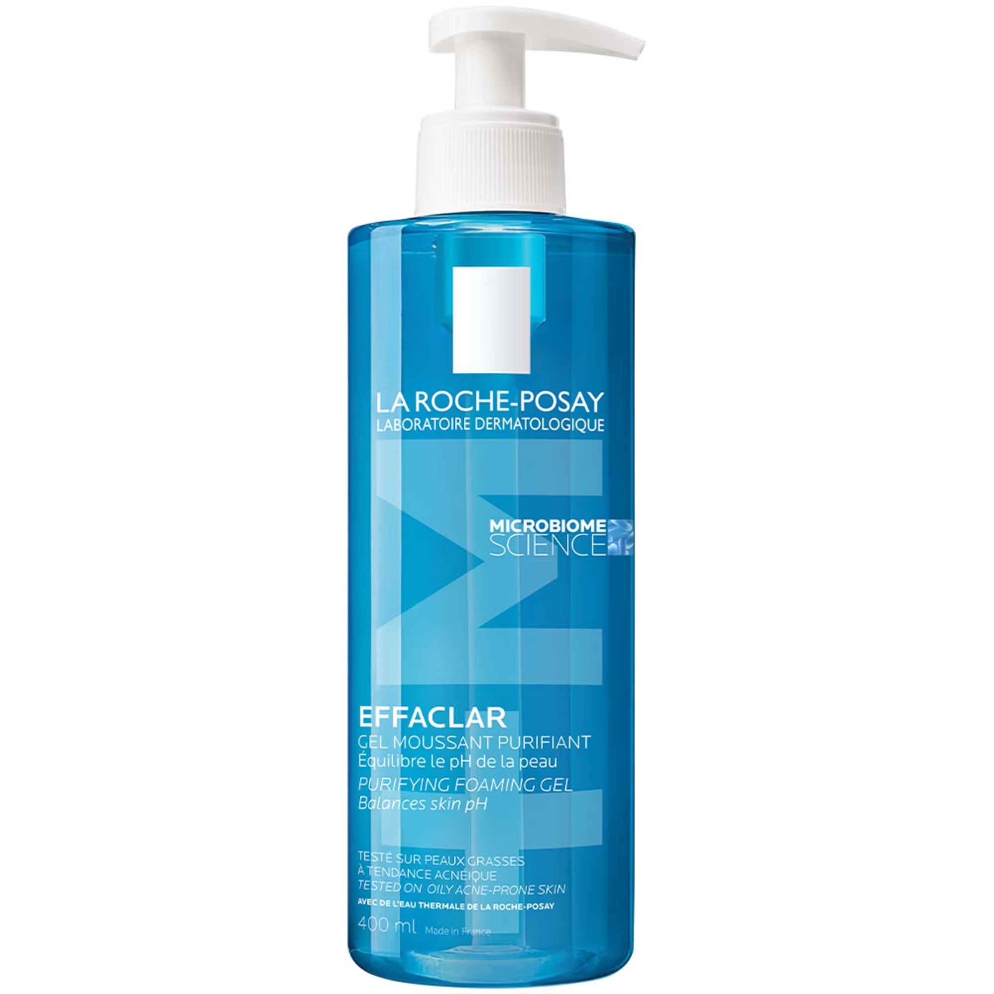 La Roche-Posay Effaclar Purifying Foaming Gel Cleanser for Oily, Blemish-Prone Skin 400ml | Look Fantastic (UK)