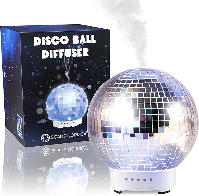 Disco Ball Diffuser Rotating - Original Disco Essential Oil Diffuser with Whisper Quiet Operation... | Amazon (US)