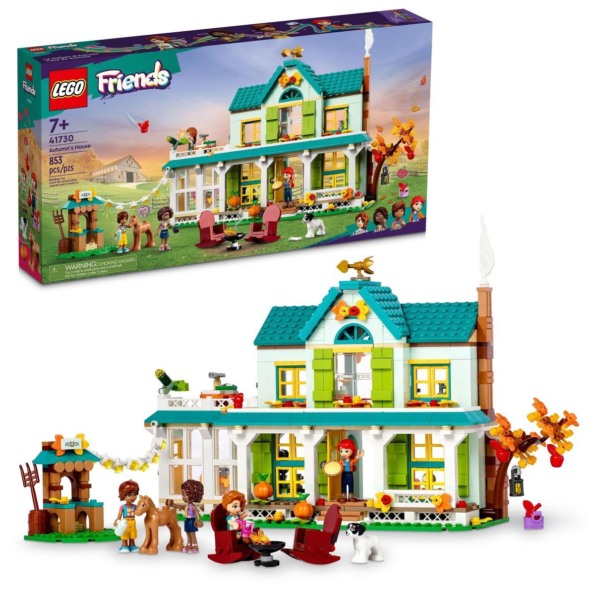 LEGO Friends Autumn's House, Dolls House Toy Playset 41730 | Target